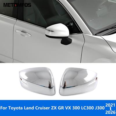 Для Toyota Land Cruiser ZX GR VX 300 LC300 J300 -2025 2026 Хромированная Накладка-Защита на Зеркало Заднего Вида Боковое Зеркало Автомобильные Аксессуары
