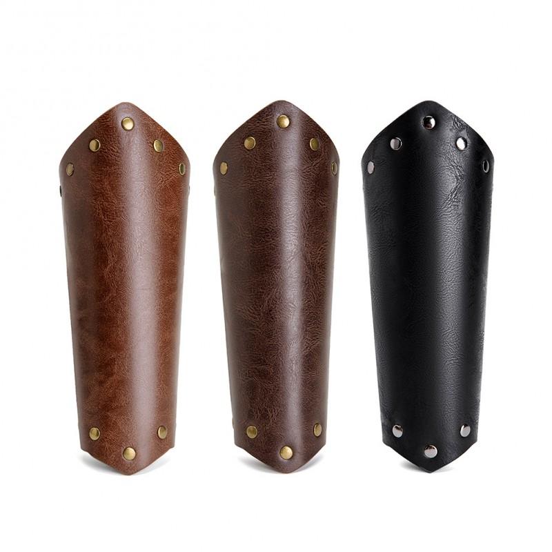 Medieval Embossed Arm Guard Knight Gauntlet Cosplay Stage Costume Prop