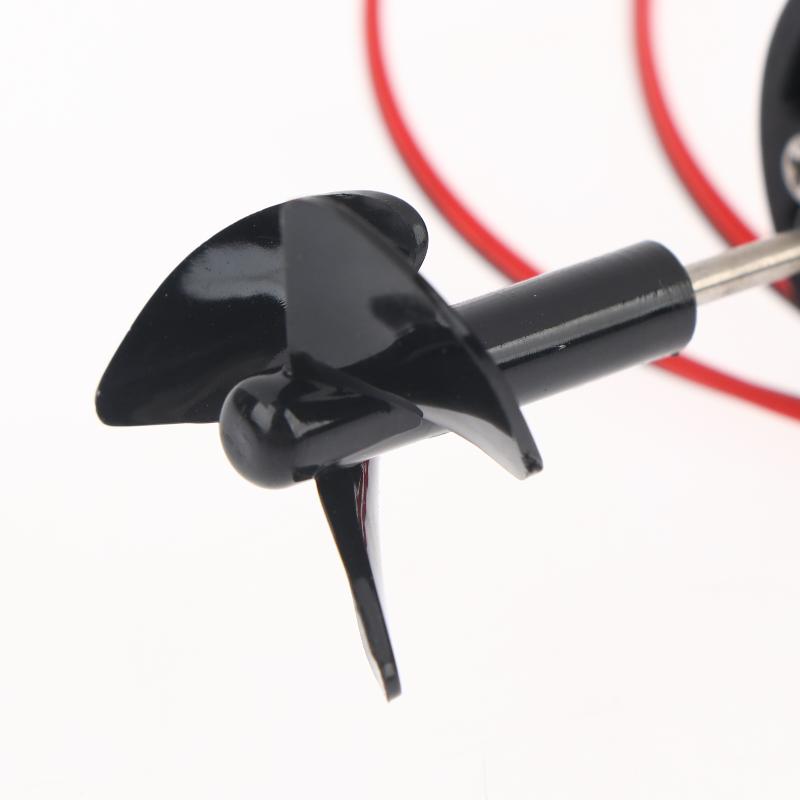 7.4V 390 Underwater Thruster with Propeller Built-in Boat Motor Engine for RC Boat Kayak Water Equipment Repair