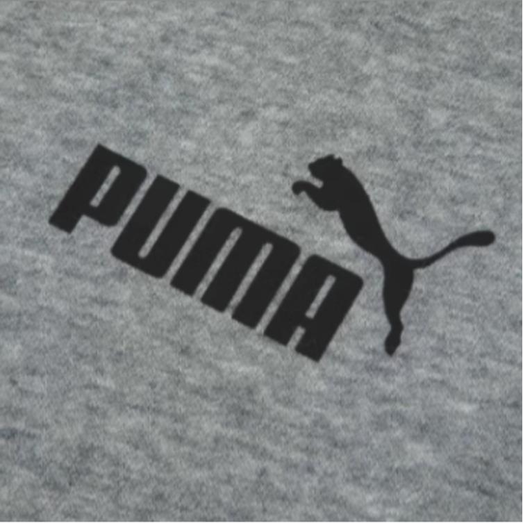 Puma Спортивная серия Lifestyle, однотонная дышащая мужская толстовка с круглым вырезом, серая 849562-03