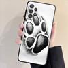 Dogs Are Girls Best Friends Dog Paw Case For Samsung Galaxy A23 A33 A13 A21s A71 A31 A51 A53 A32 A52 A72 A22 Black Soft Cover