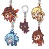 KonoSuba Аква Мегумин Даркнесс Официальный Акриловый Брелок Подвеска на Сумку Брелок для Сумки аниме товары Аниме Игрушка Брелок для Фанатов Подарок милый Кавайи