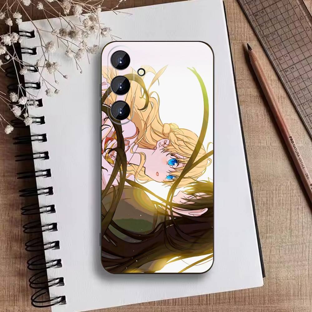 Аниме Атанасия Чехол для телефона Samsung Galaxy A73, A21s, A22, A31, A52, A53, A71, A41 Мягкий черный корпус