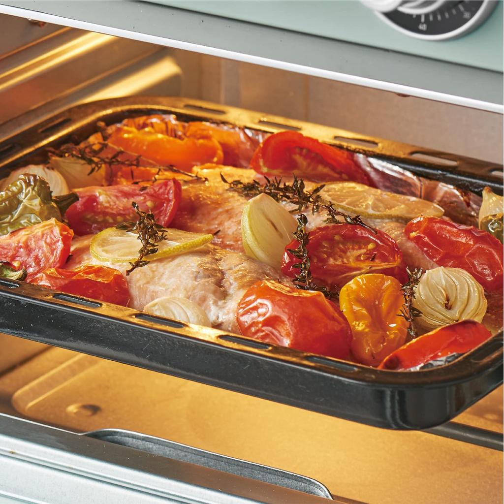 Тостер духовка гриль медленное выпекание ферментация функция пара ретро [Toffy] Не для жарки K-TS5 5-в-1 не для жарки K-TS5-PA