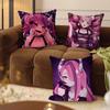 VShojo - Ironmouse Office Cushion Pillowcase Car Cushion Cover45X45CM Lumbar Pillowcase Sofa Pillowcover