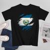 More Design El Salvador Flag Salvadoran Unisex Tshirt Tees Tshirt Oneck T Shirts Unisex Boys Clothing 100 Cotton