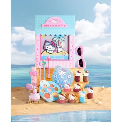 Набор косметики из коллекции She Glam Hello Kitty, тени для век, блеск для губ, спрей для тела, подводка для глаз, 1 набор