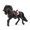 SCHLEICH Horse Club P.R.E. Stallion Play Set with Saddle and Bridle, Realistic Animal Toy for Kids Aged 6+