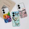 Чехол для телефона Huawei Enjoy 80 Простой цветочный чехол для Huawei Nova Y73 Мягкий ТПУ Прозрачный Силикон Легкий Противоскользящий Funda Capa
