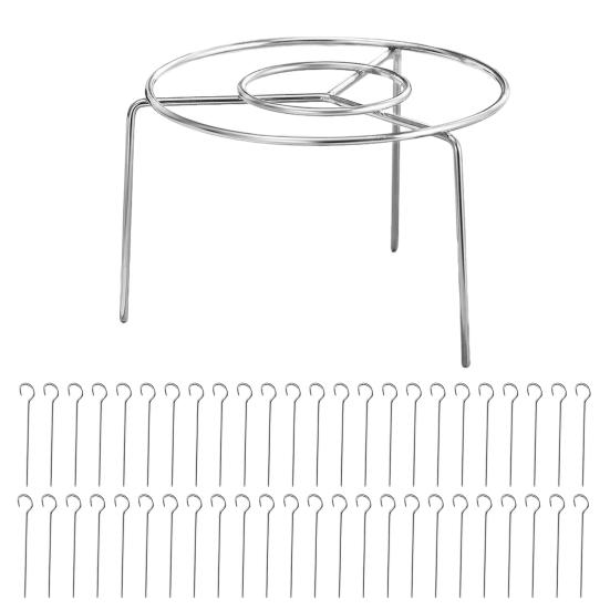 Решетка для аэрофритюрницы с 12/24/36/48 шампурами из нержавеющей стали, вертикальная для мяса