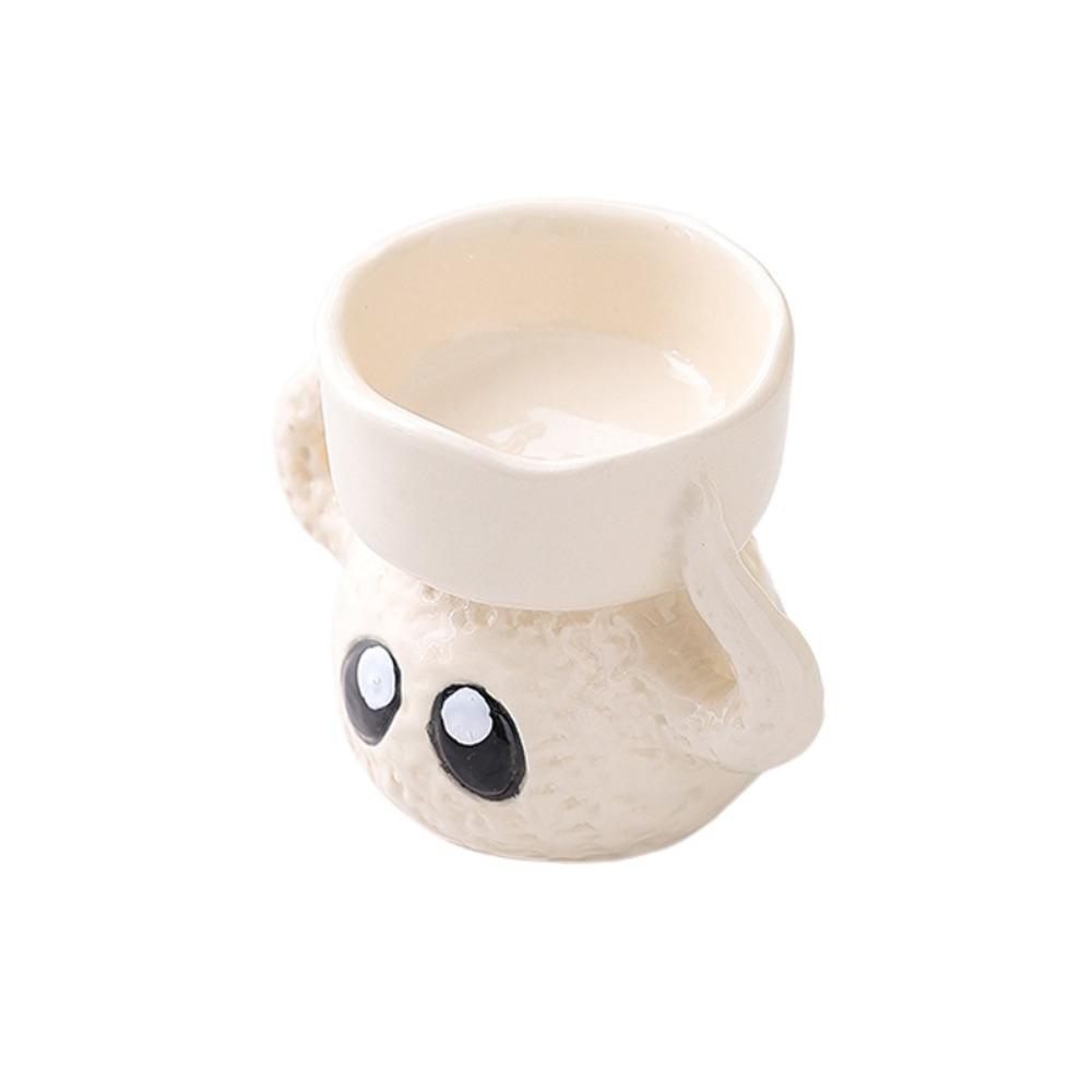 Cartoon Briquette Candle Holder Ceramics Candle Stand Creative Tea Light Candle Holder  Desktop