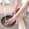 1 Pair Of Dishwashing Gloves Thick And Durable Washing Clothes Gloves Waterproof Non-slip Housework Gloves