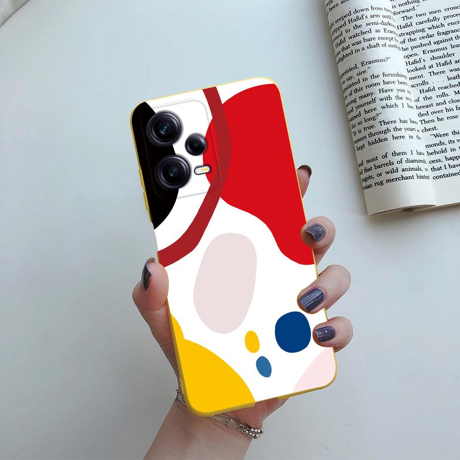 For Redmi Note 12 Pro Case Redmi Note12 4G 5G Cover Cute Marble Astronaut Silicone Phone Cases For Redmi Note 12 Pro Plus Bumper