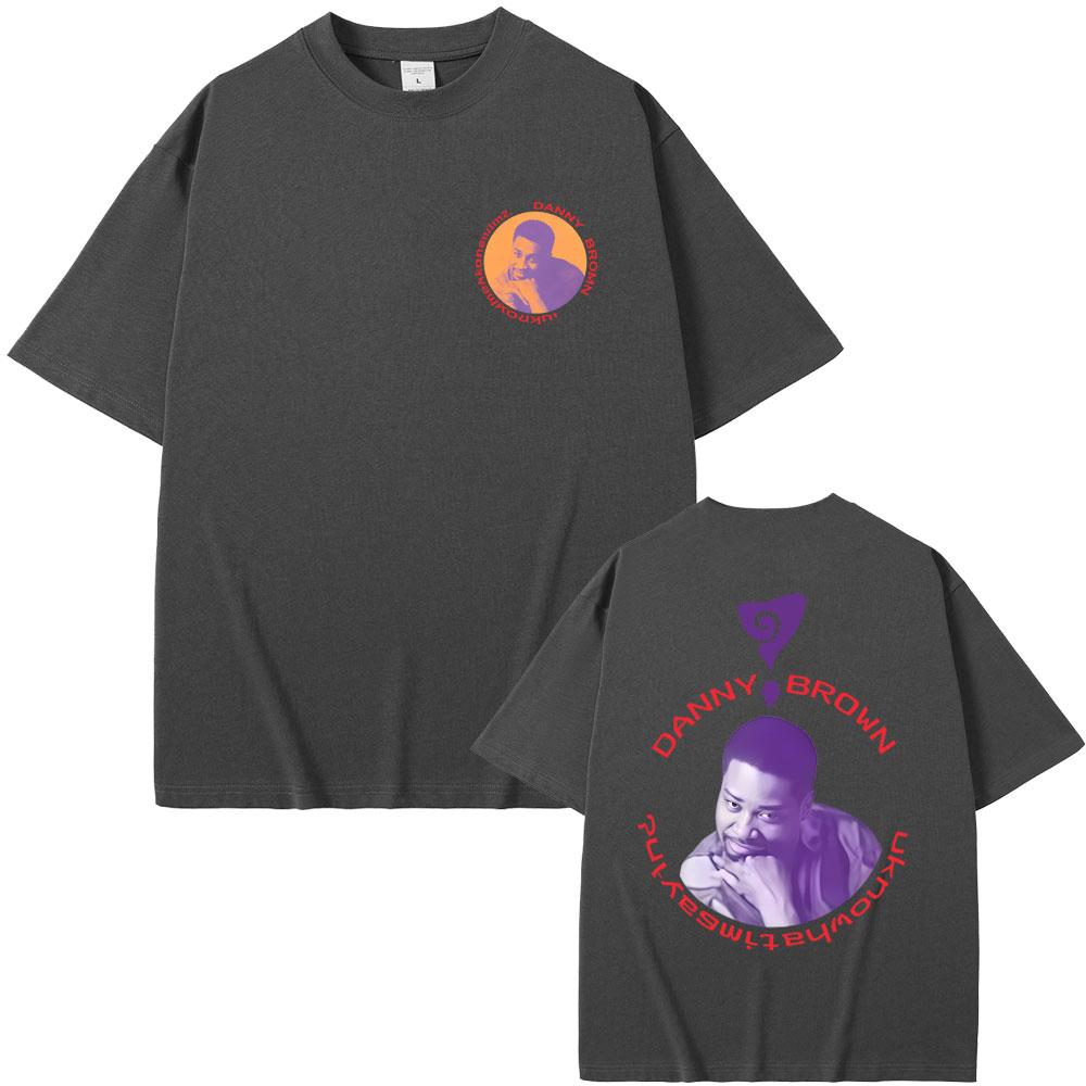 Rapper Danny Brown Uknowhatimsayin Tshirt Quaranta Tour Streetwear Men Women Hip Hop Vintage Oversized Short Sleeve T Shirts