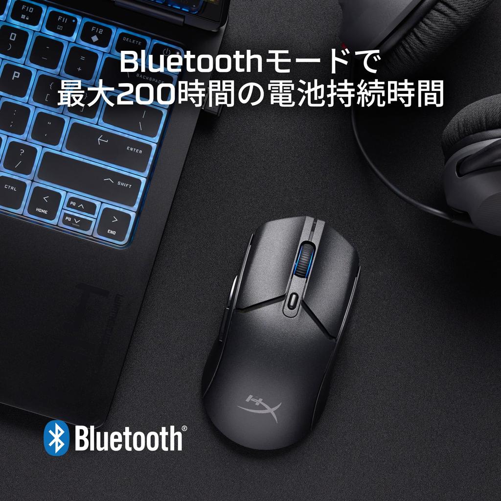 HyperX Puslefire Haste 2 Core беспроводная игровая мышь для ПК легкая 71 г 100 часов двойной беспроводной датчик HyperX 12000 точек на дюйм белый 8R2E7AA (2,4 ГГц /