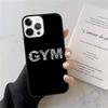 Мотивирующий чехол для телефона для спортзала и фитнеса Для iPhone 17 Air 14 15 16 13 12 Для Apple iPhone 17 Air Pro Max Plus Coque