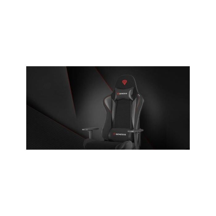 Chaise Gaming - GENESIS - Nitro 440 G2 - Mesh - Réglable en hauteur - Noir/Gris