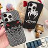 Роскошный чехол V-venum с гофрированной полоской для IPhone 17 16 15 14 13 12 11 Pro Max Plus Pro, противоударный чехол