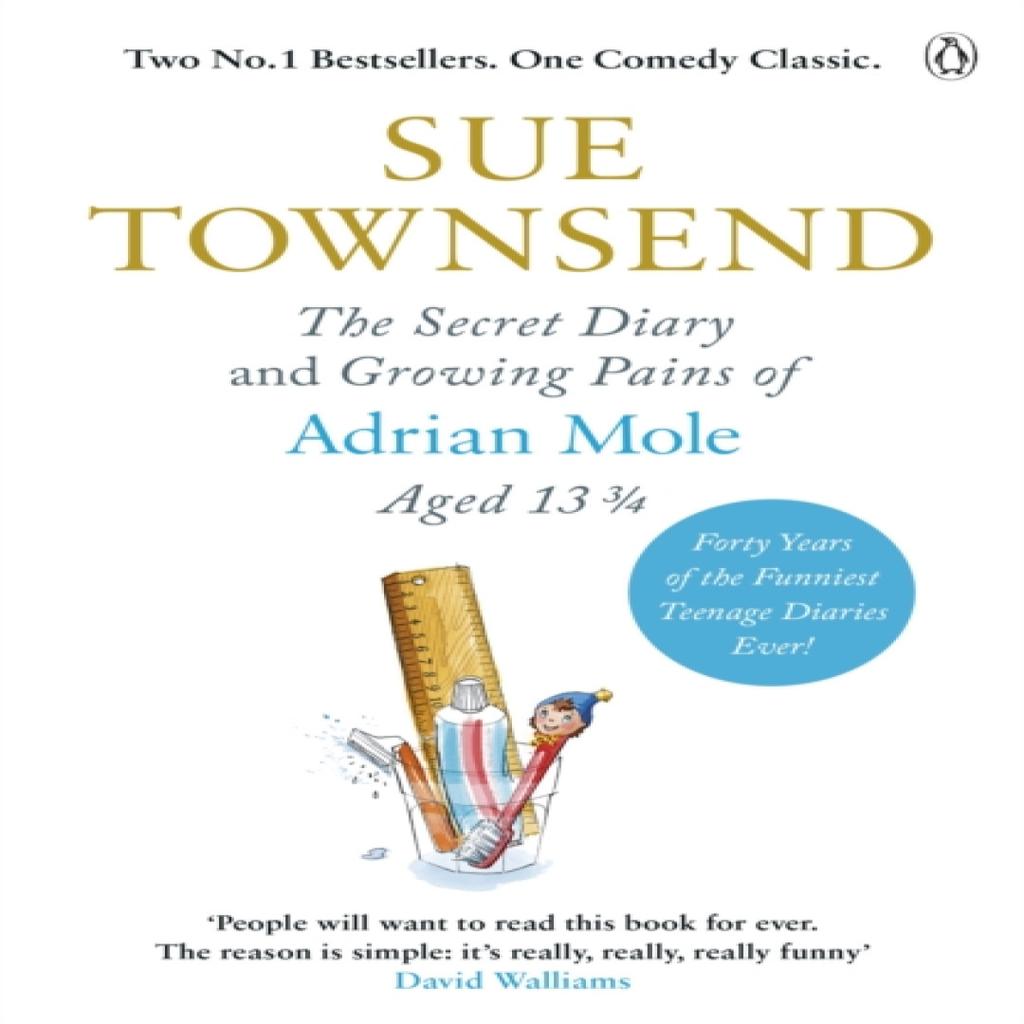 The Secret Diary amp Growing Pains of Adrian Mole Aged 13 by Sue Townsend Paperback Book 9781405932189