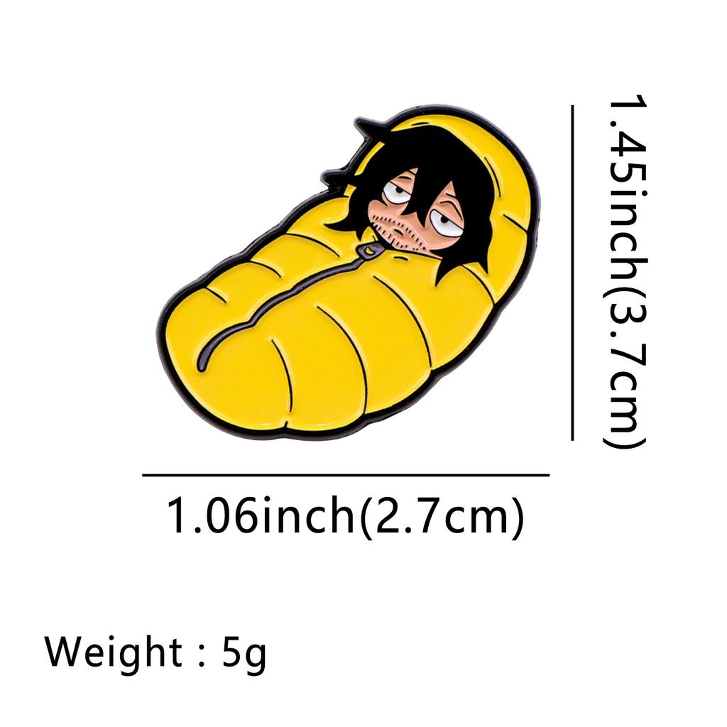 Popular Anime Enamel Pin Golden Cartoon Movie Lapel Pins Cat Badges Girl Brooch for Clothes Backpacks Cosplay Gift Friends