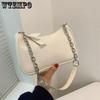 French Niche Senior Sense Underarm Baguette Bag Female Fashion Versatile Ins Chain Shoulder Bag Female