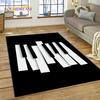 3D Dream Piano Key Музыкальный инструмент Мультяшный коврик Большой, ковер для дома Гостиная Диван Коврик Декор, детский нескользящий напольный коврик