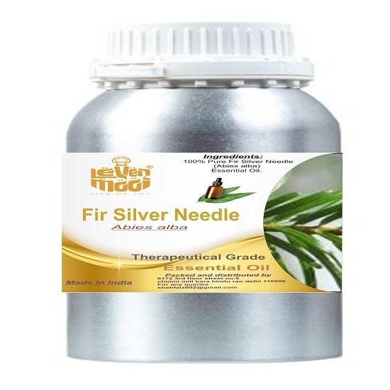 Levenmooi Серебряная еловая игла (Пихта белая Mill.) Чистое и натуральное эфирное масло терапевтического качества в стеклянной емкости