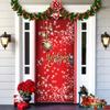 Christmas Door Cover Decoration for Christmas Background Cloth Door Hanger Decoration