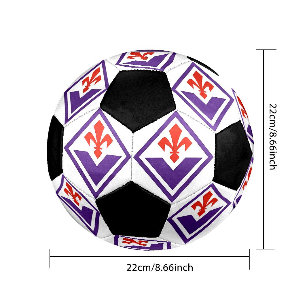 1 шт. Футбольный мяч ACF Fiorentina размер 5 Praha Мяч для мини-футбола Цветной Для всех возрастов Машинная строчка ПВХ Готов к соревнованиям Прочный Высокий отскок
