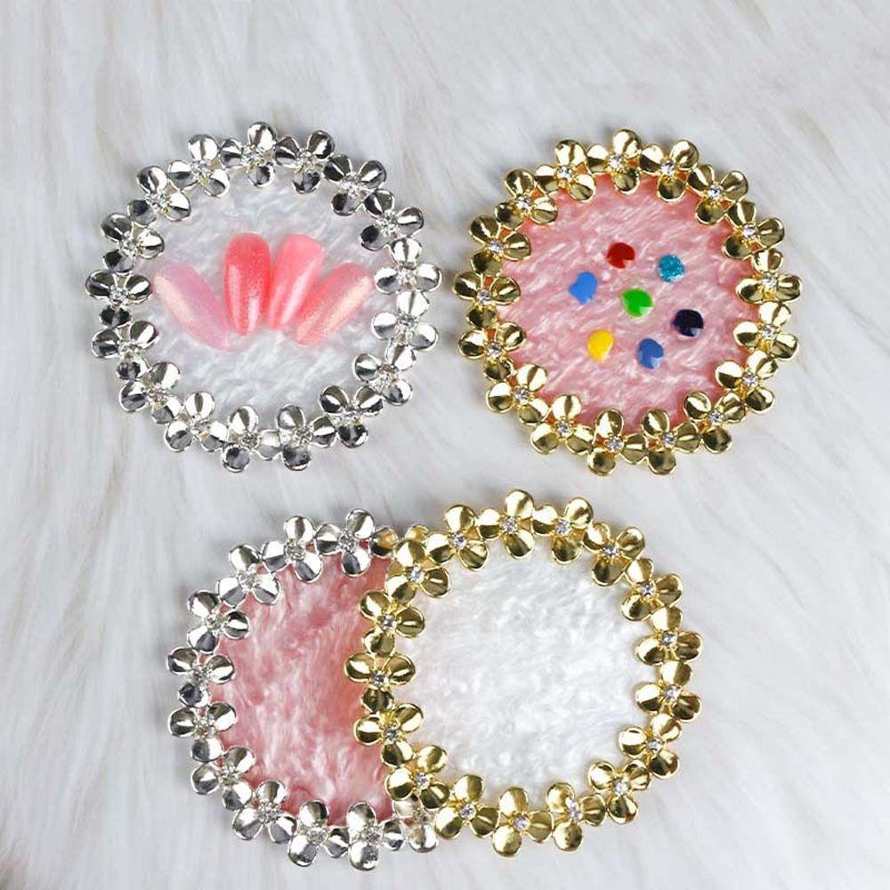 Display Nail Art Palette Color Paint Palette False Nail Tips Display Board Manicure Palette