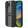Guess Guhmp16Sp4Rpsk Iphone 16 6.1      Black Hardcase 4G Printed Stripes Magsafe