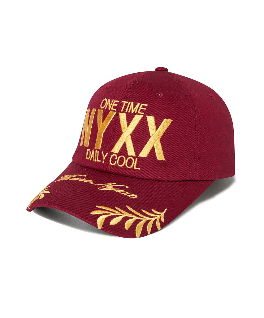 NYXX Nyx Бейсболка с логотипом Бордовая