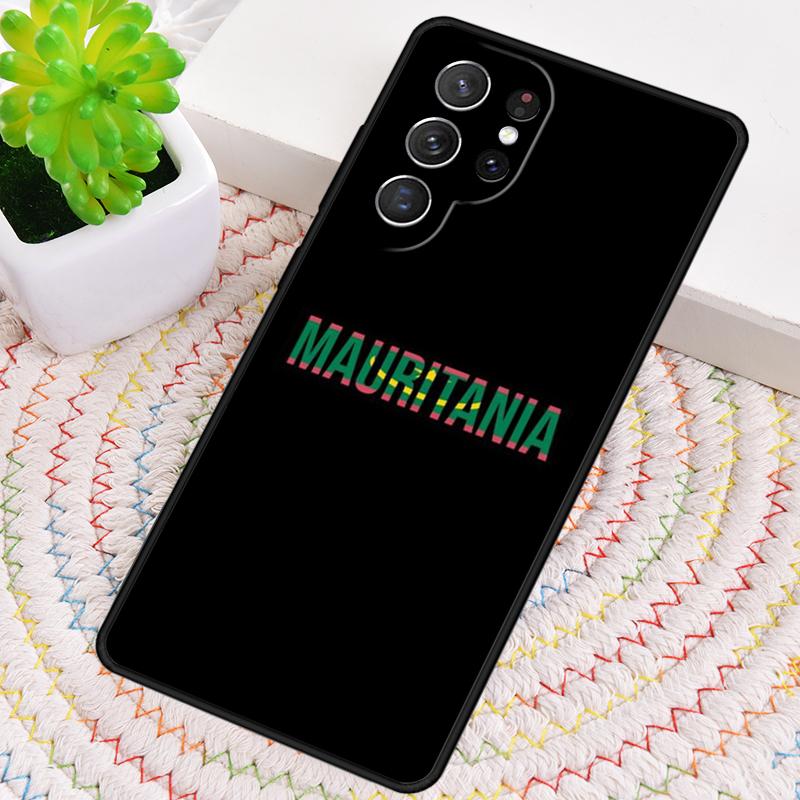 Силиконовый чехол для телефона с флагом Мавритании для Samsung Galaxy note 10 pro S26 S25 S24 S23 S22 S21 Plus S25Ultra Capa Cover