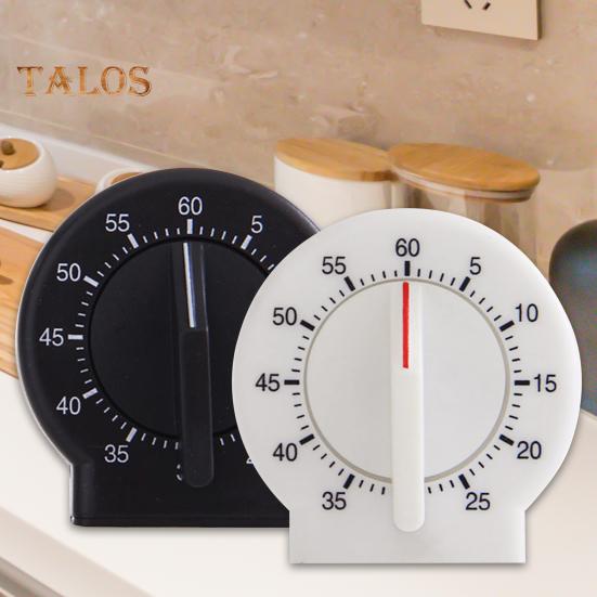 Cooking Timer Simple Operation Professional 2 Colors Chic Smooth Edges 60 Minutes Countdown Clock for Living Room