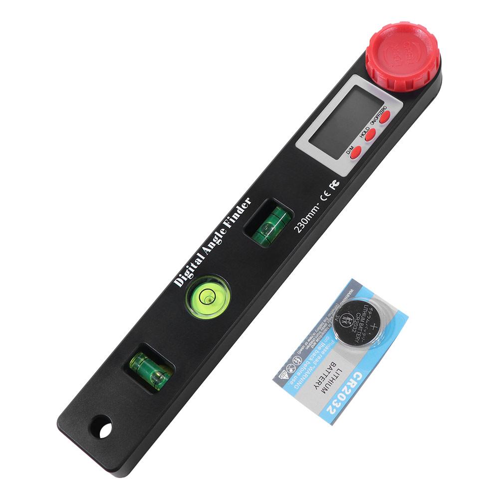 230mm Digital Protractor 0-999.95° Measuring Angle Ruler Woodworking Accessories