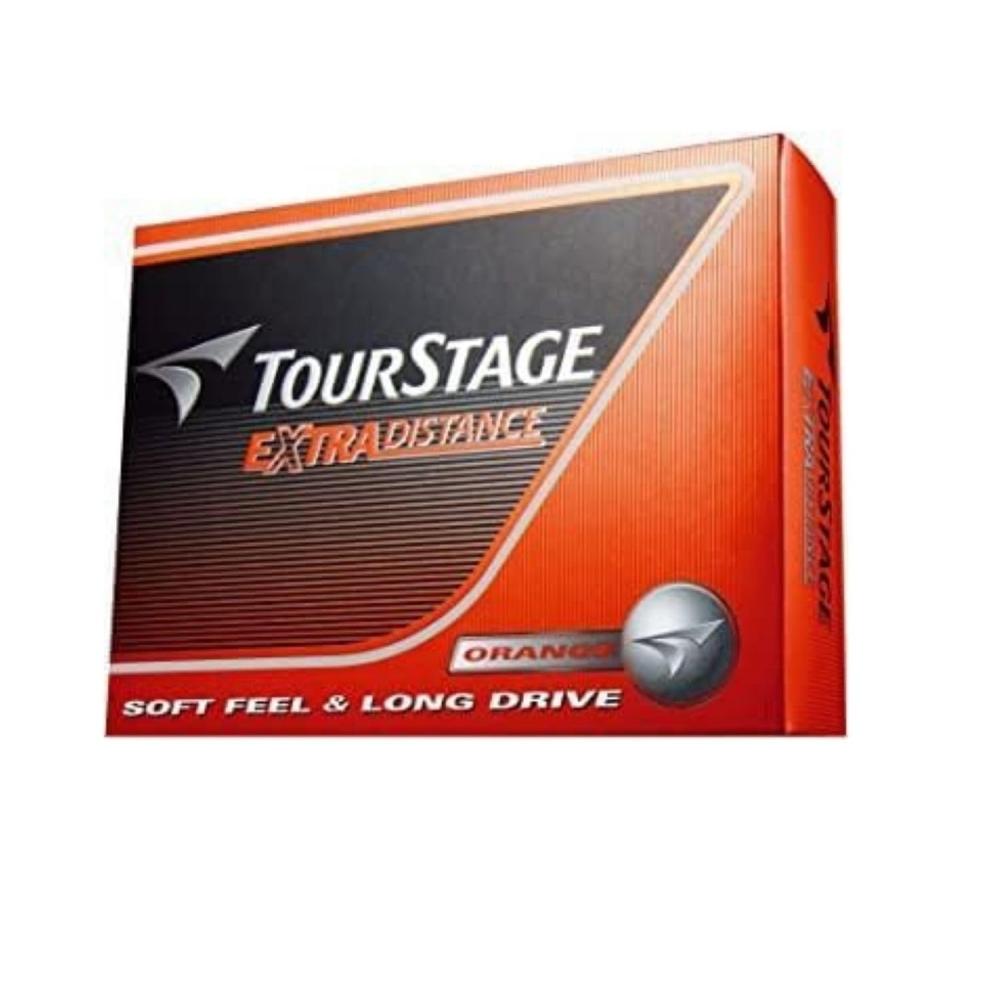 Bridgestone Golf Ball Tour Stage Extra Distance 3 Dozen (36 мячей) + Набор футболок… (оранжевый)