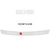 For Peugeot 208 3008 308 206 2008 4008 5008 207 Car Rear Bumper Trunk Carbon Fiber Protective Anti-scratch Sticker Center Cover