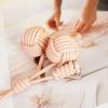 Новый кулон-снежок Ручная работа Шарик Универсальный Женская сумка Украшение Простое и атмосферное Подвеска для сумки