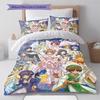 Комплект пододеяльника и наволочек Cardcaptor Sakura, мягкий, для спальни, декоративный -QJY