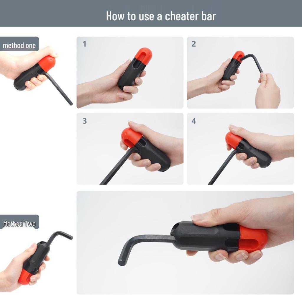 30-Piece Extra Long Blackened Metric & Imperial Hex Key Wrench Set with Extension Bar