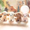 Cute and Cuddly Teddy Dog Pendant Plush Doll Puppy Bag Hanging Decorative Keychain Doll