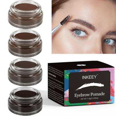 Тинт для бровей, Крем-помада для бровей, Водостойкий тинт для бровей, Естественный цвет бровей, Стойкая краска для бровей-7г