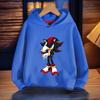 Детские модные свитшоты с мультяшным принтом, повседневные топы, худи, свитшоты для мальчиков
