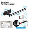 Stainless Steel Toilet Paper Towel Holder Adhesive Kitchen Paper Roll Rack Bathroom No Punch Wall Mount Tissue Dispenser Hanger