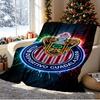 Club Deportivo Guadalajara Pattern Blanket for Home Decoration, Bed, Sofa, Car Travel, Camping, Suitable for All Seasons, Birthday Christmas Gift