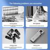 Флешка Biaz 4 ГБ USB 2.0 водонепроницаемая металлическая - 10 шт. в упаковке