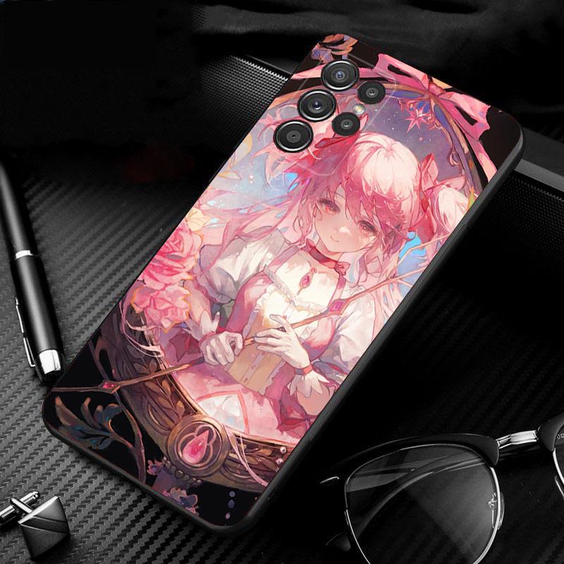 Чехол для телефона Samsung Galaxy S26 S25 S24 S23 S22 Ultra S23 S22 S25 Plus S24 FE S26Edge Puella Magi Madoka Magica
