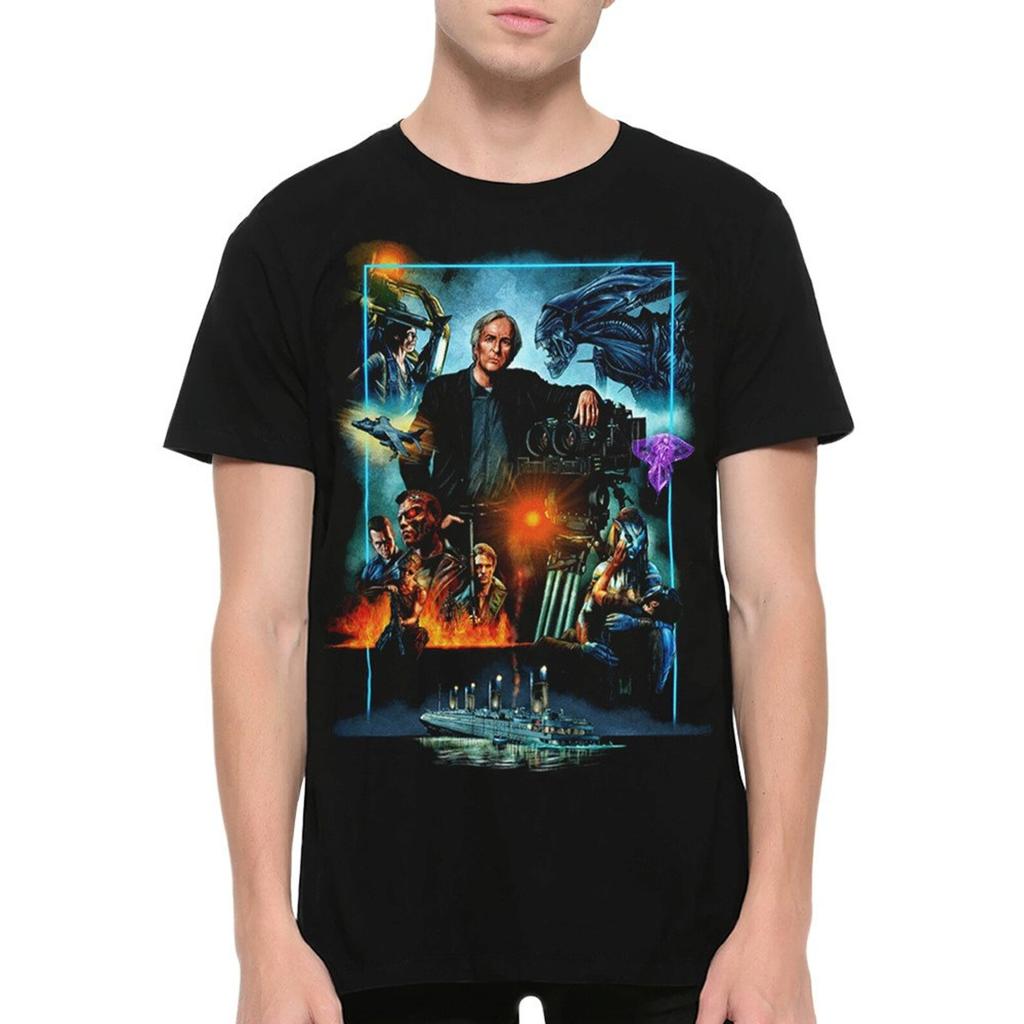 James Cameron Movies T-Shirt, Terminator Avatar Aliens Titanic Shirt , Men's and Women's Sizes (MOV-24401)