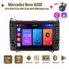 Android AutoRadio for Mercedes Benz A-Class W169 B-Class W245 V-Class W639 W906 Sprinter Viano Carplay Car Multimedia GPS 2din Autoradio 2+64GB