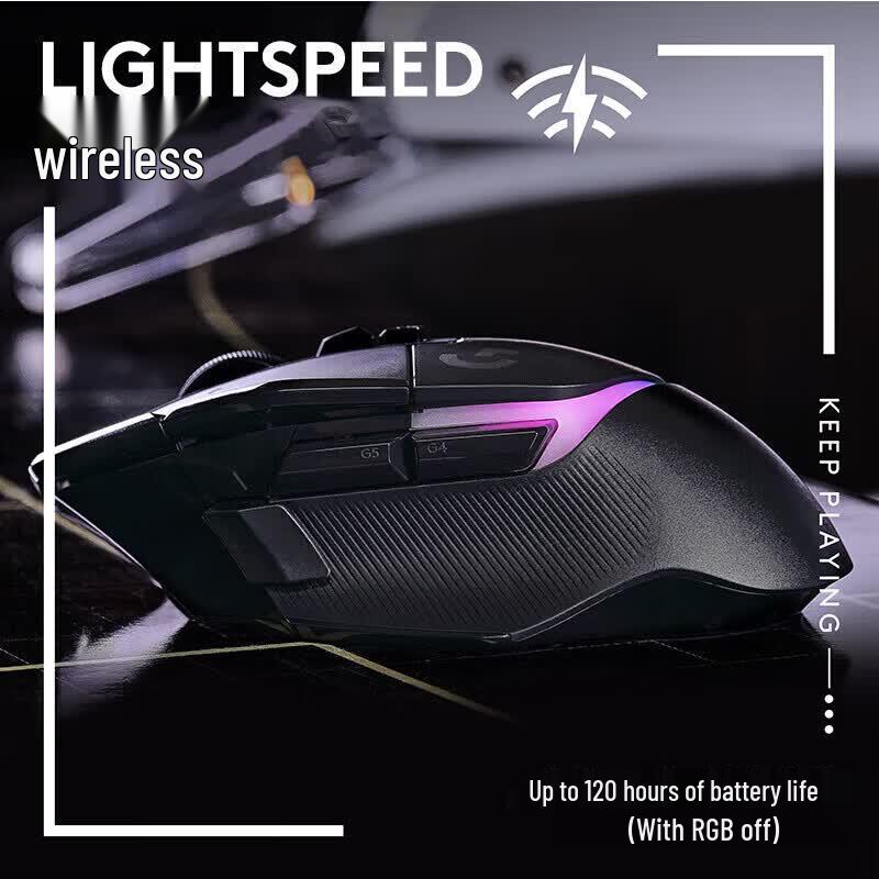 Logitech Беспроводная RGB-игровая мышь G502 X PLUS LIGHTSPEED